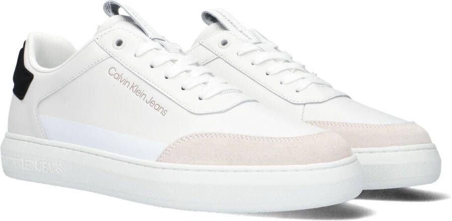 Calvin Klein Jeans Sneakers van leer met labeldetails model 'CASUAL'