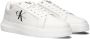 Calvin Klein Essentiële witte sneakers met blauwe details White Heren - Thumbnail 1