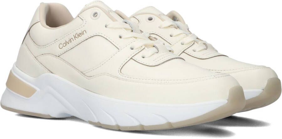 Calvin Klein Witte Lage Sneakers Elevated Runner