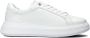 Calvin Klein Gend Neut Lace Up Lage sneakers Leren Sneaker Dames Wit - Thumbnail 1