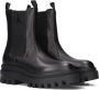 Calvin Klein Zwarte Chelsea Boots Flatform High - Thumbnail 1