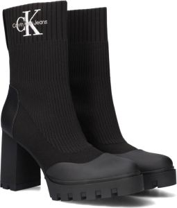 Calvin Klein Laarsjes PLATFORM BOOT SOCK met opvallend logo-opschrift