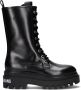Calvin Klein Boots & laarzen Flatform Mid Laceup Boot in black - Thumbnail 1