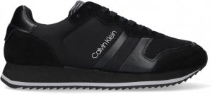 Calvin Klein Low Top Lace Up Lage sneakers Heren Zwart