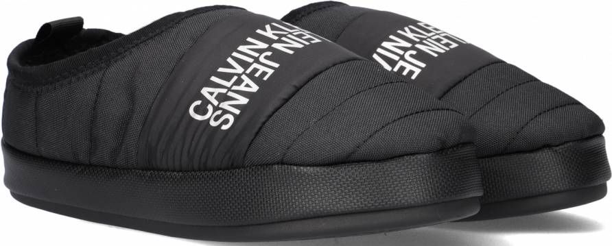 Calvin Klein Zwarte Home Shoe Slipper Pantoffels