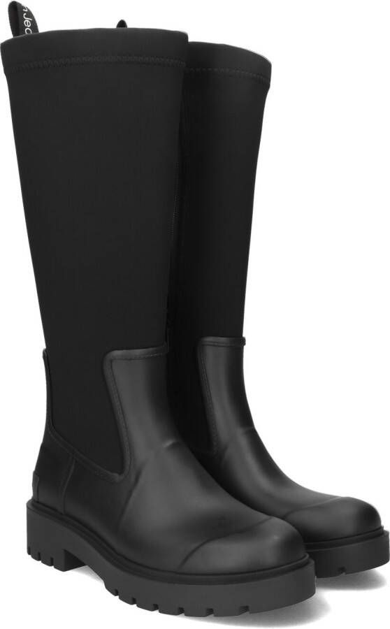 Calvin Klein Jeans Rubberen laarzen met elastische schacht model 'HIGH RAINBOOT NEOPRENE'