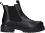 Ca'shott 24203 Chelsea boots Enkellaarsjes Dames Zwart - Thumbnail 1