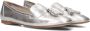 Ctwlk. Zilver Metallic Ballerina's met Kwastjes Gray Dames - Thumbnail 1