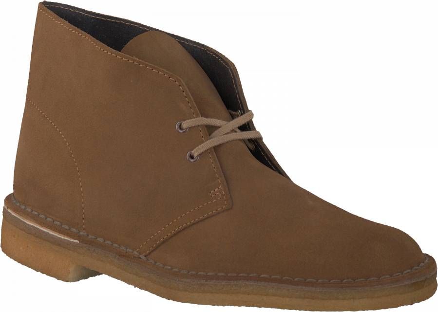 CLARKS ORIGINALS Clarks Boots Heren Desert Boot Heren Maat: 42 Materiaal: Suède Kleur: Cognac