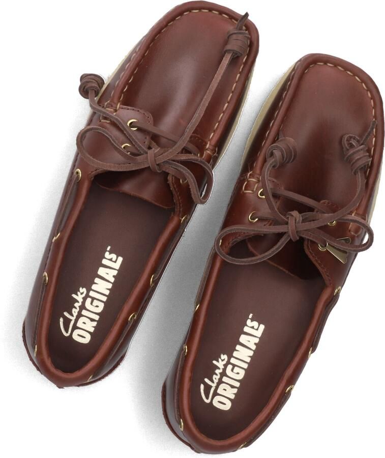 CLARKS ORIGINALS Bruine Clarks Loafers Godney Boat W - Foto 2