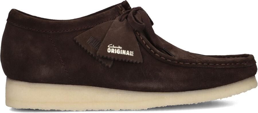 Clarks Donkerbruine Suède Heren Mocassin Schoen Brown Heren - Foto 3