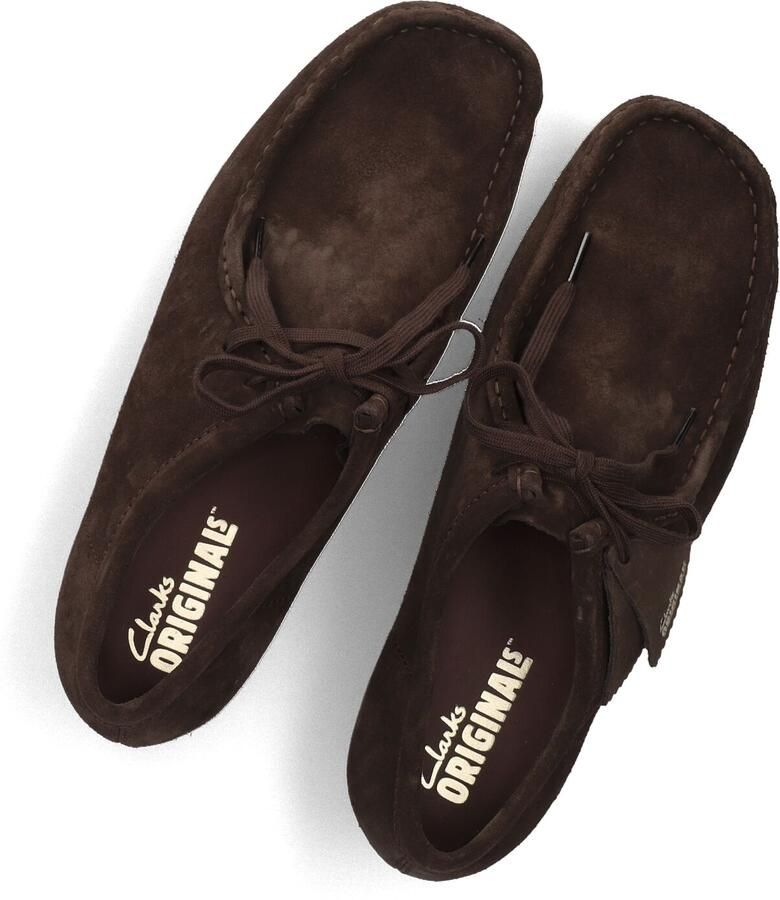 Clarks Donkerbruine Suède Heren Mocassin Schoen Brown Heren - Foto 2