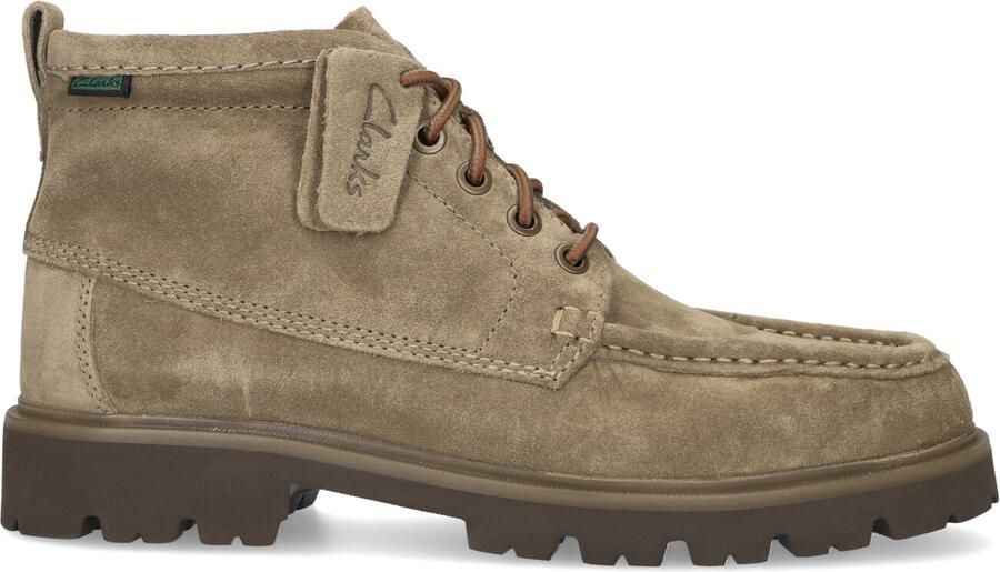 Clarks CLEYHILL HI Vrije tijd half-hoog Heren veterschoen Heren sneakers Taupe