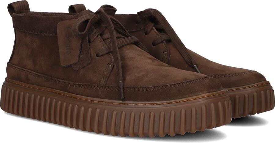 Clarks Sneakers Torhill Lace Hi Desert boots veterboots met verwisselbaar voetbed