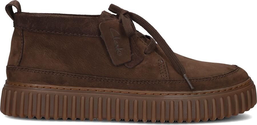 Clarks Sneakers Torhill Lace Hi Desert boots veterboots met verwisselbaar voetbed - Foto 4