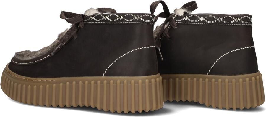 CLARKS ORIGINALS Bruine Clarks Veterschoenen Torhill Moss Dames - Foto 4