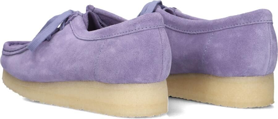 CLARKS ORIGINALS Paarse Clarks Veterschoenen Wallabee W - Foto 4