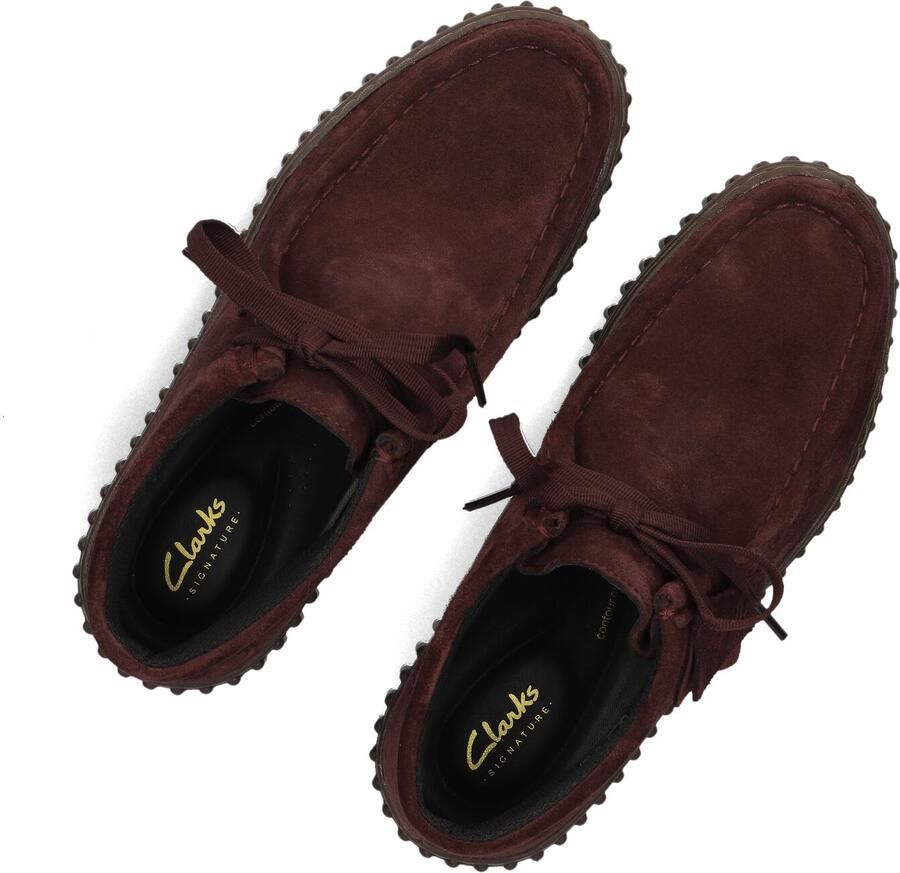CLARKS ORIGINALS Rode Clarks Veterschoenen Torhill Moss Dames - Foto 2