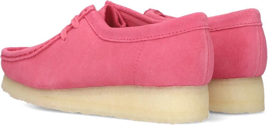 CLARKS ORIGINALS Roze Clarks Veterschoenen Wallabee W - Foto 2
