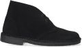 CLARKS ORIGINALS Clarks Veterboots Dames Desert Boot Dames Suède Zwart - Zwart