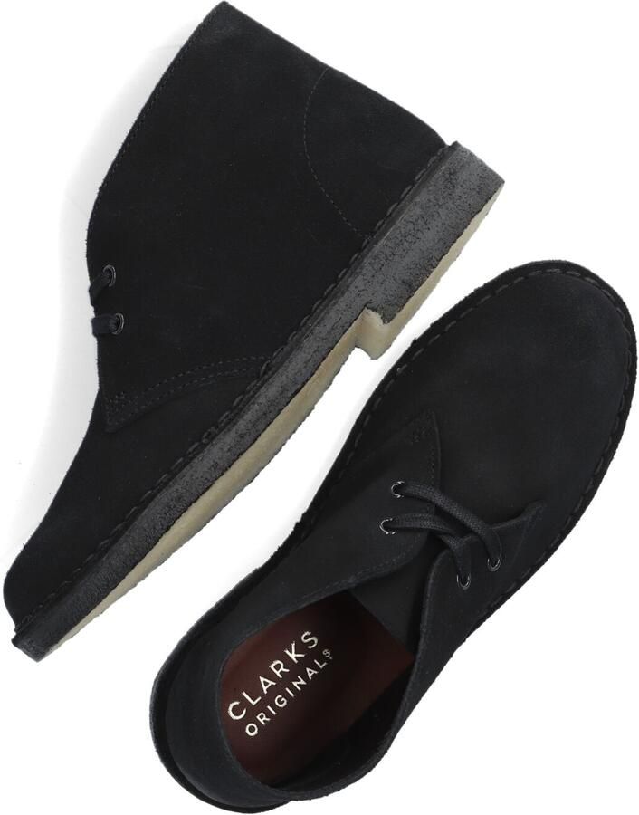 CLARKS ORIGINALS Clarks Boots Dames Desert Boot Dames Maat: 41 5 Materiaal: Suède Kleur: Zwart