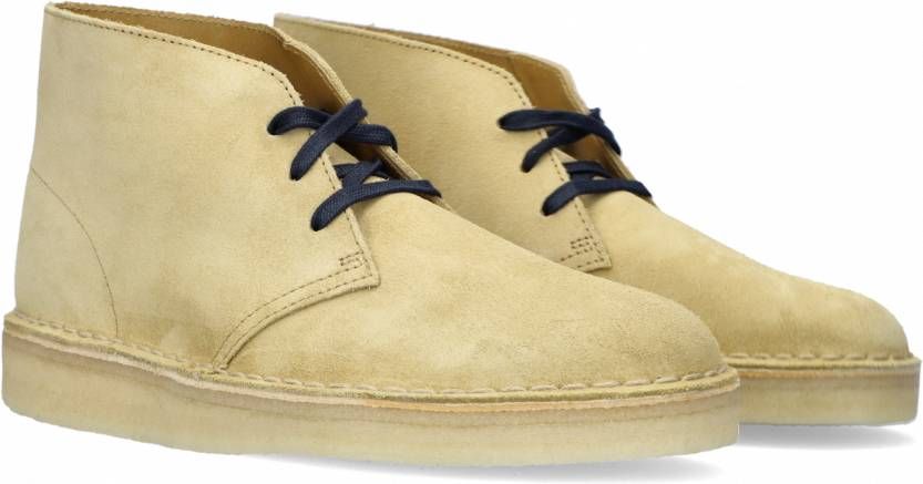 Clarks Originals Desert Coal Veterboots Laarzen Met Veters Heren Geel
