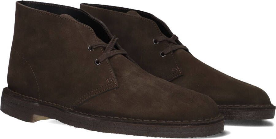 CLARKS ORIGINALS Clarks Veterschoenen Heren Desert Boot Heren Maat: 41 5 Materiaal: Suède Kleur: Bruin