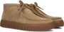 CLARKS ORIGINALS Clarks Veterschoenen Heren Torhill Hi Heren Maat: 44 Materiaal: Suède Kleur: Camel - Thumbnail 1