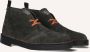 CLARKS ORIGINALS Clarks Veterschoenen Heren Desert Boot Heren Maat: 44 5 Materiaal: Suède Kleur: Groen - Thumbnail 1
