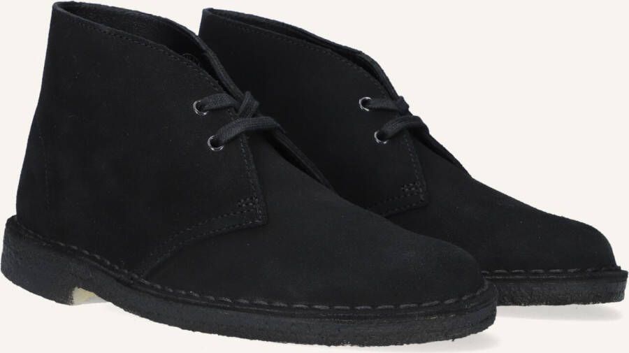CLARKS ORIGINALS Clarks Boots Dames Desert Boot Dames Maat: 36 Materiaal: Suède Kleur: Zwart