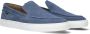 CLAY Instappers Heren Shn2311 Maat: 44 Materiaal: Suède Kleur: Blauw - Thumbnail 1