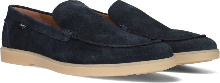 Clay Tivoli-09 Loafers Instappers Heren Blauw