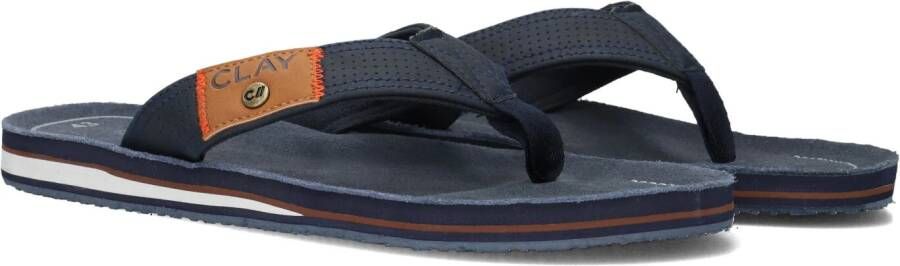 Clay 001 Slippers Heren Blauw