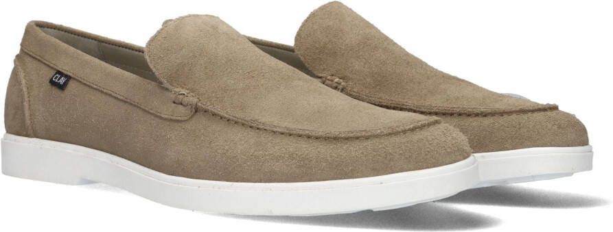 CLAY Loafers Heren Tivoli-09 Maat: 46 Materiaal: Suède Kleur: Bruin