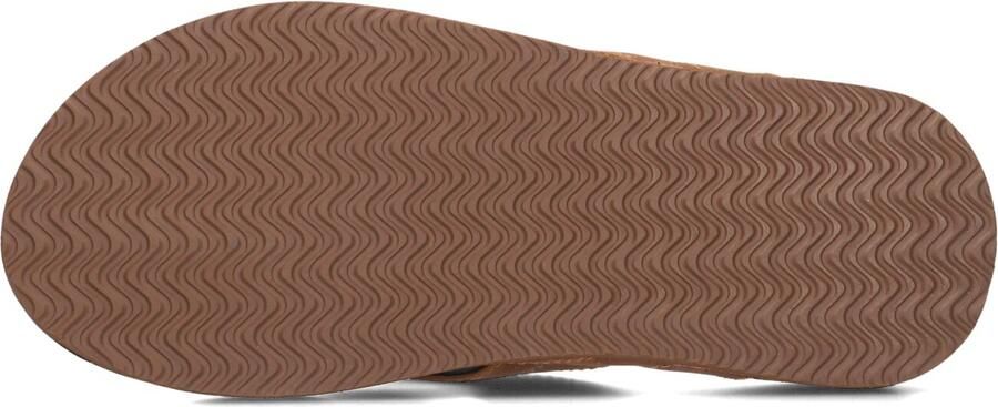 CLAY Slippers Heren 004 Maat: 46 Materiaal: Leatherlook Kleur: Cognac - Foto 2