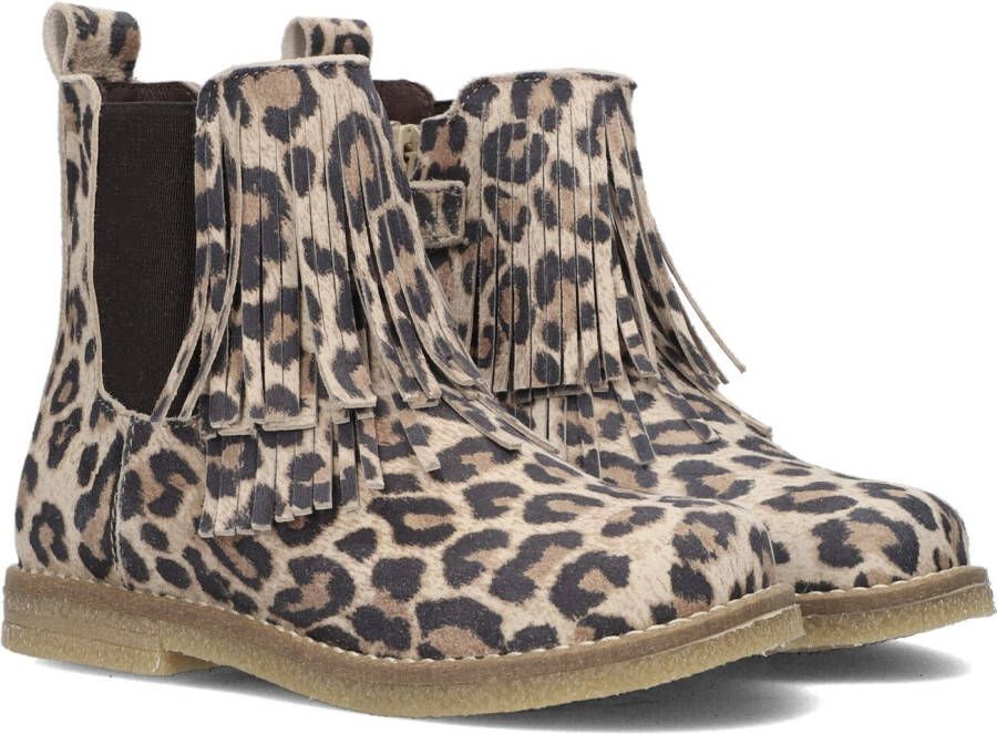 Clic! 9022 Enkellaarsjes Enkelboots met rits Meisjes Kids Beige