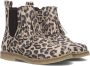 Clic! 9022 Enkellaarsjes Enkelboots met rits Meisjes Kids Beige - Thumbnail 1