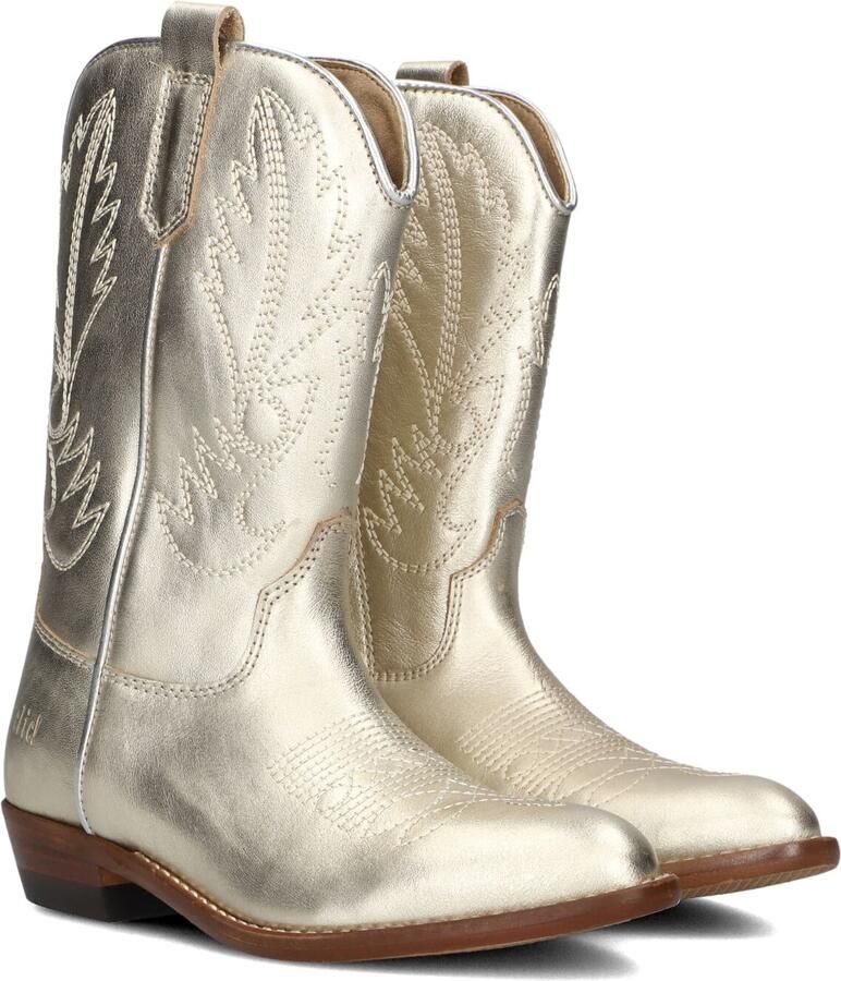 Clic! 20200 Laarzen Leer Meisjes Goudkleurig