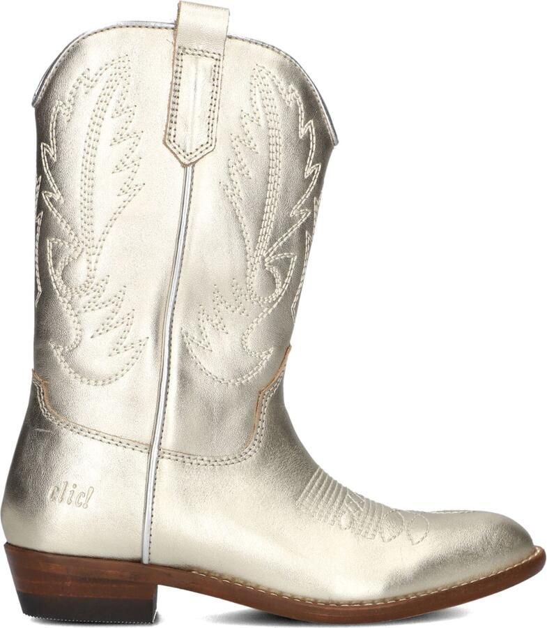 Clic! 20200 Laarzen Leer Meisjes Goudkleurig - Foto 3