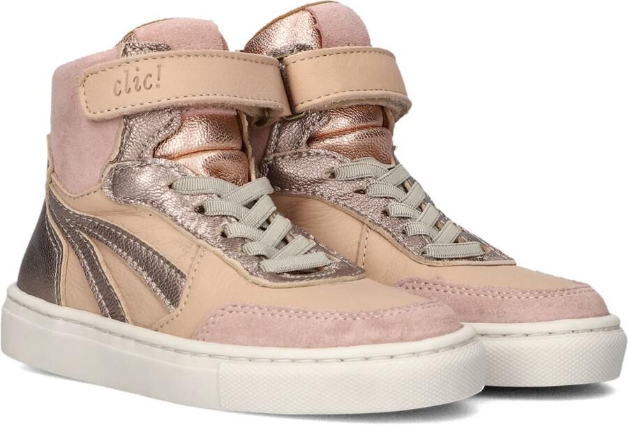 Clic! 21170 Sneakers Leren Sneaker Meisjes Roze