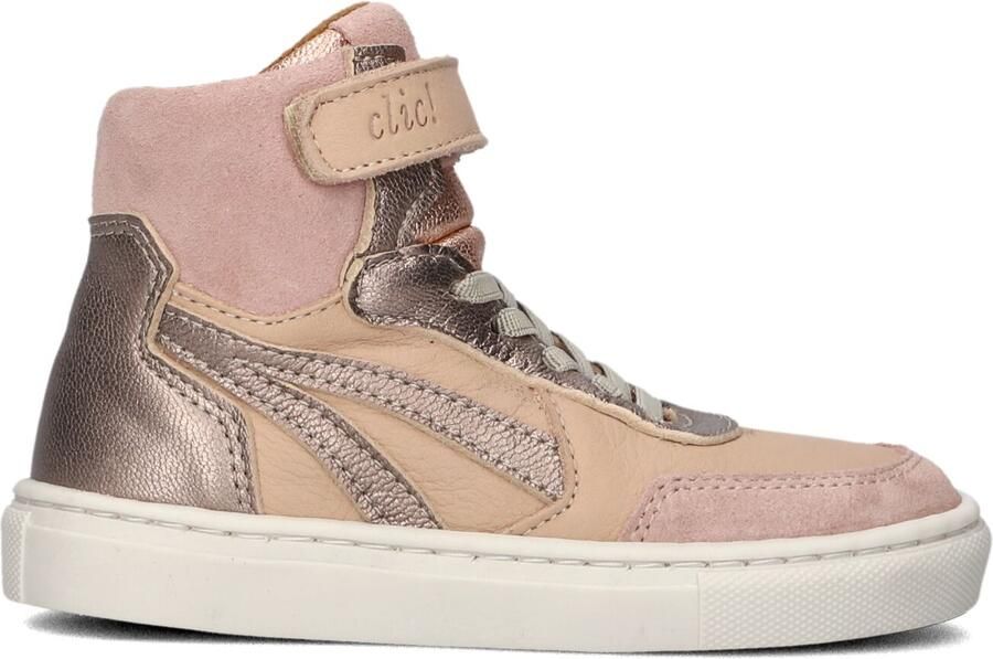 Clic! 21170 Sneakers Leren Sneaker Meisjes Roze - Foto 3