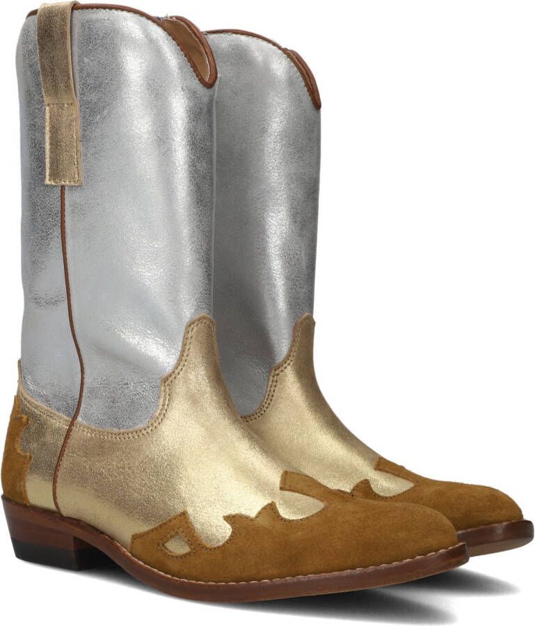 Clic! 20794 Cowboylaarzen Western Laarzen Meisjes Cognac