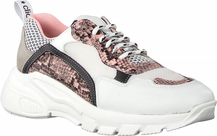clic! Roze Lage Sneakers Cl-20115