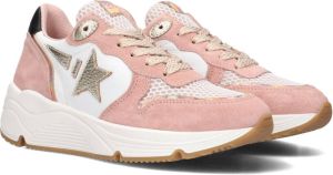 Clic! Cl-20337 Lage sneakers Leren Sneaker Meisjes Roze