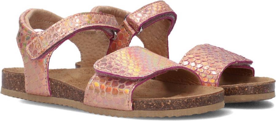 Clic! leren sandalen roze Groen Meisjes Leer 25 | Sandaal van