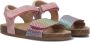 Clic! leren sandalen roze Meisjes Leer Meerkleurig 31 - Thumbnail 1