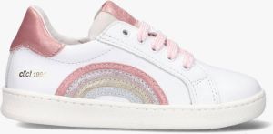 Clic! Witte Cl 20610 Lage Sneakers