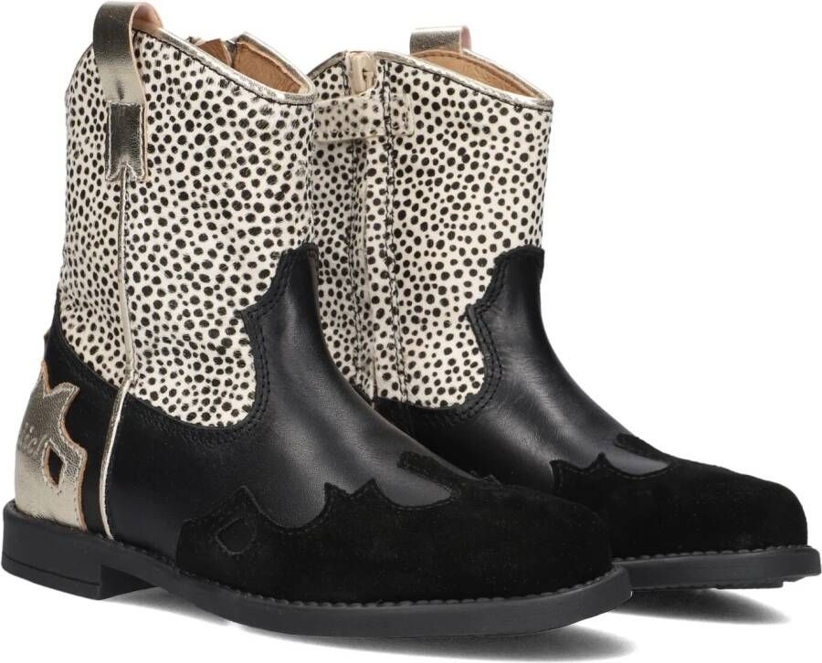 Clic! 20716 Laarzen Leer Meisjes Zwart