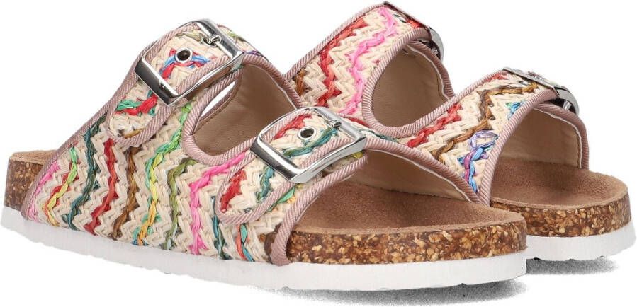 COLORS OF CALIFORNIA Beige Slippers Sandal Multicolor