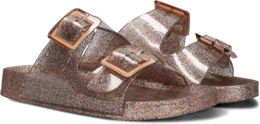 Colors of California Jelly Glitter Slippers Meisjes Kids Goud